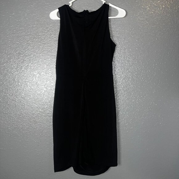 Arizona Black Sweater Dress Women’s Large – Long Sleeve Knit Pullover Mini Dress - Picture 2 of 4